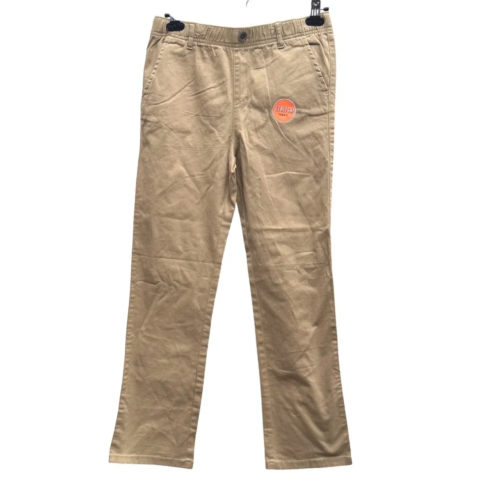 The Children's Place Pants Bundle Stretch Camo Cargo Tan Size 14 Boys Lot 3pk